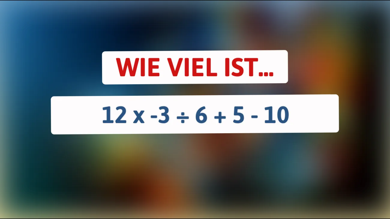 Nur die klügsten Köpfe lösen dieses mathematische Rätsel: Kannst du es schaffen?"